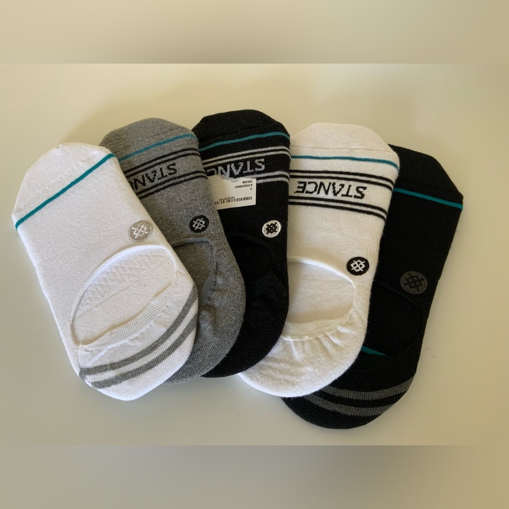 (5) Stance Solids No Show Basic Socks - image 6